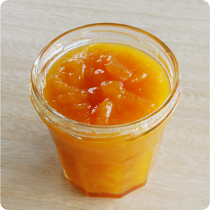 ドライアプリコットとマンゴーのジャム